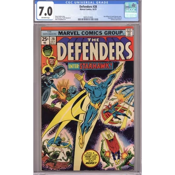 Defenders #28 CGC 7.0