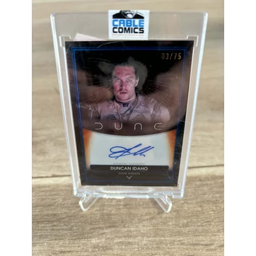 Topps Dune "Duncan Idaho" Jason Momoa 03/75 Au, dedikált kártya