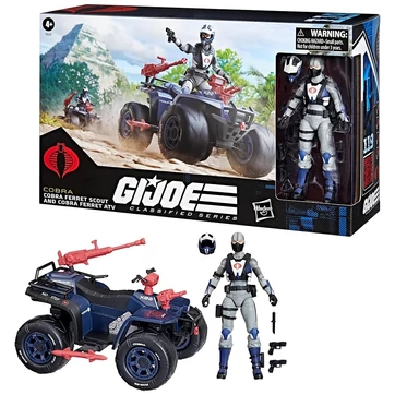GI Joe Classified Cobra Ferret Scout and Cobra Ferret ATV