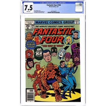 Fantastic Four #190 CGC 7.5