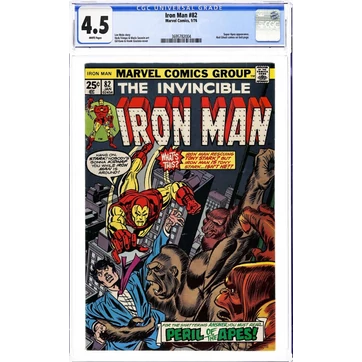 Iron Man #82 CGC 4.5