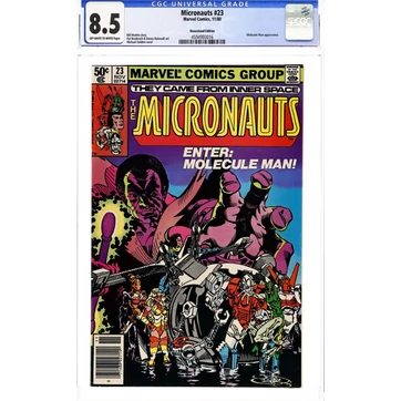 Micronauts #23 CGC 8.5