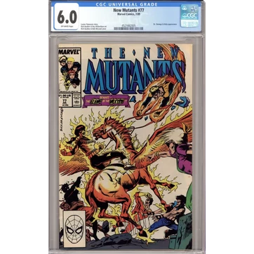 New Mutants  #77 CGC 6.0
