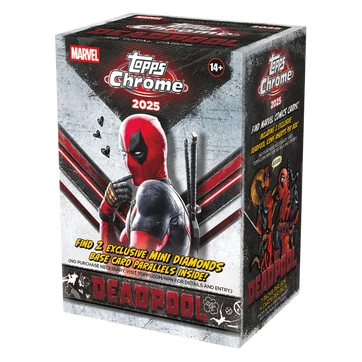2025 Topps Chrome Deadpool value box