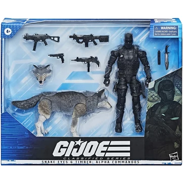 GI Joe Classified Snake Eyes and Timber