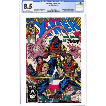 Uncanny X-Men #282 CGC 8.5 1st appearance of Bishop