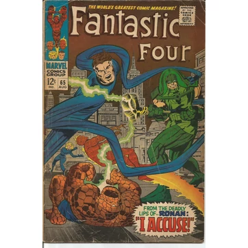 Fantastic Four #65 Ronan első megjelenése
