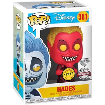 Disney Hades Chase Glitter Funko POP