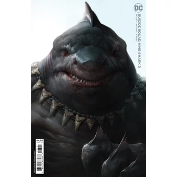 Suicide Squad King Shark #3 Mattina Card Stock variant