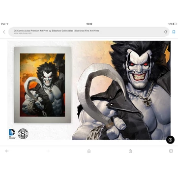 Lobo Sideshow limitált print