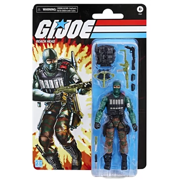 G I Joe Classified Beach Head Retro
