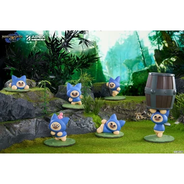 Monster Hunter Rise Trading Figure 6-Pack Felyne Cat