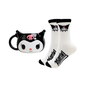 Sanrio 3D Mug & Socks Set Kuromi