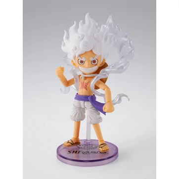 One Piece World Collactable Figures x S.H. Figuarts Action Figure Monkey D. Luffy Gear 5 8 cm