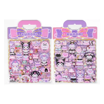 Hello Kitty and Friends Sticker Kuromi Puffy Assortment (10)