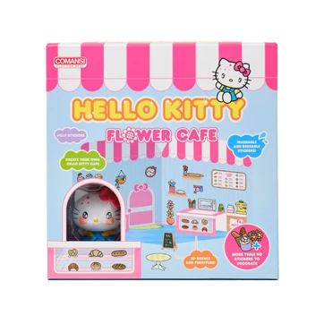 Hello Kitty and Friends Mini figure Sticker House Hello Kitty Flower Café
