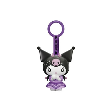 Hello Kitty Keyring Angel & Devil Kuromi 8 cm