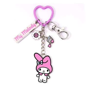 Hello Kitty Key Chain with My Melody Charms 15 cm