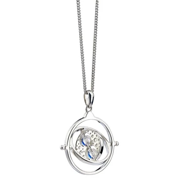 Harry Potter Necklace & Charm Time Turner (Sterling Silver)
