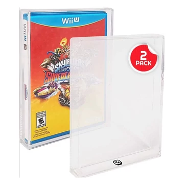 Acrylic Case 2-Pack forDVD/Wii/GameCube/PS2/XboX/Xbox360
