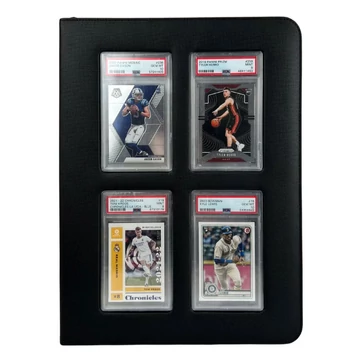 Evoretro Premium Card Slab Binder with Window Black