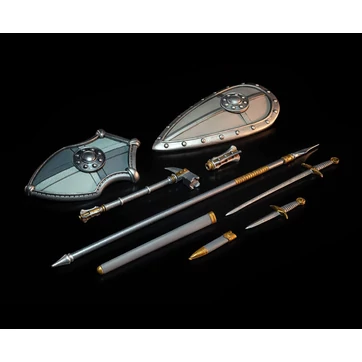 Mythic Legions: Necronominus Action Figure Accessory Knights of Earthyron Weapons Pack