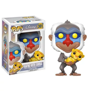 The Lion King POP! Disney Vinyl Figure Rafiki & Simba 9 cm