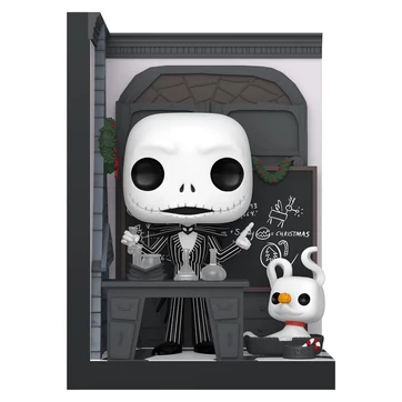 Nightmare Before Christmas POP! Nooks Vinyl Figure Jack Skellington's Room 9 cm