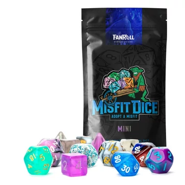 Misfit Dice Set Blind Bag Display Mini 2 Pack Assortment (12)