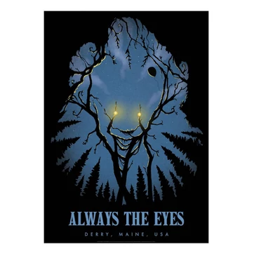 It Art Print Welcome to Derry Limited Edition 30 x 42 cm