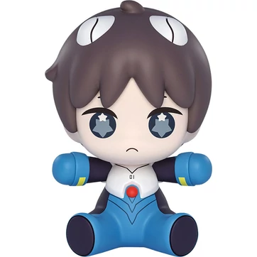 Neon Genesis Evangelion: Rebuild of Evangelion Huggy Good Smile Chibi Figure Shinji Ikari: Plugsuit Ver. 7 cm