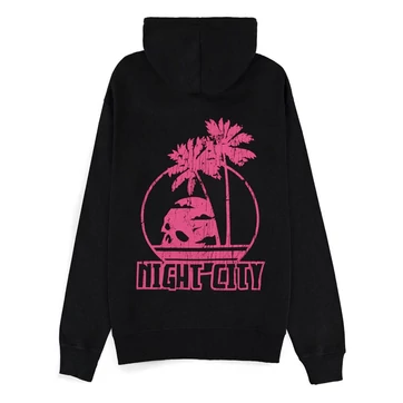 Cyberpunk 2077 Zipper Hoodie Night City Size S