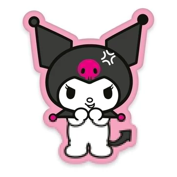 Sanrio Pillow Kuromi Smiling 36 cm
