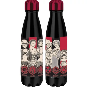 One Piece Thermo Water Bottle Red