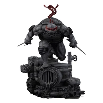 Teenage Mutant Ninja Turtles Art Scale Statue 1/10 Raphael Black and White Variant 26 cm heo exclusive