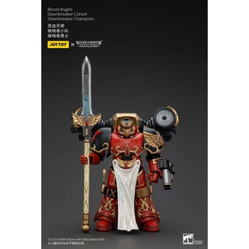 Warhammer The Horus Heresy Action Figure 1/18 Blood Angels Raldoron First Captain of the Blood Angels 13 cm