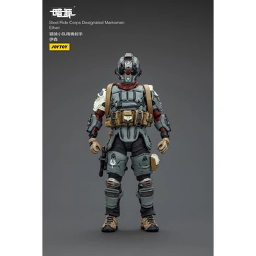Steel Ride Corps Dark Source Action Figur Designated Marksman Ethan 7 cm