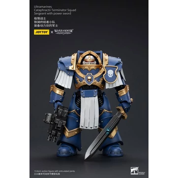Warhammer The Horus Heresy Action Figure 1/18 Ultramarines Cataphractii Terminator Squad Sergeant with Power Sword 14 cm