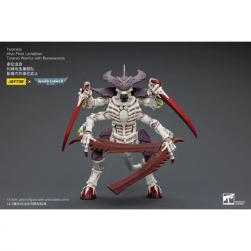 Warhammer 40k Action Figure 1/18 Tyranids Hive Fleet Leviathan Tyranid Warrior with Boneswords 12 cm