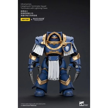 Warhammer The Horus Heresy Action Figure 1/18 Ultramarines Cataphractii Terminator Squad Terminator with Lightning Claws 14 cm
