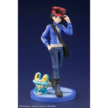 Pokémon ARTFXJ Statue 1/8 Calem & Froakie 20 cm