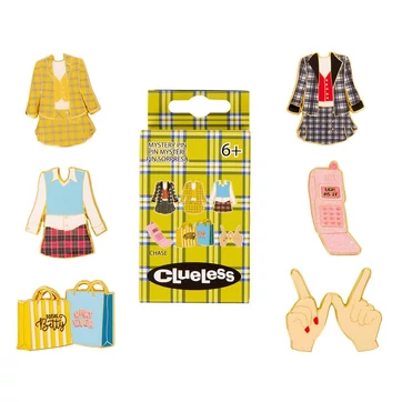 Paramount by Loungefly Enamel Pins Blind Box Clueless Assortment (12)