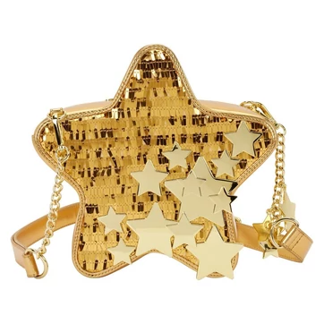 Loungefly Crossbody Bag Gold Stars