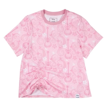 Disney by Loungefly Tee T-Shirt Unisex Hannah Montana Shirred Hem