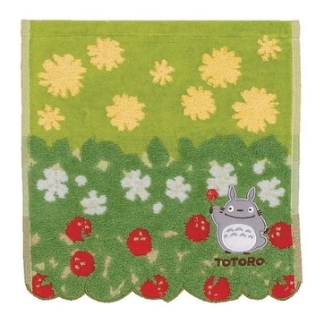 My Neighbor Totoro Mini Towel Flowers & Stawberries 25 x 25 cm