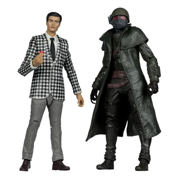 Fallout: New Vegas Statue 2-Pack Riot Ranger Armor & Benny Survivor 18 cm