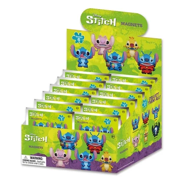 Lilo & Stitch 3D Magnets Stitch Series 6 Blind Pack Display (12)