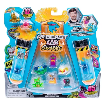 Mr. Beast Lab Swarms Mini Figures 12-pack Mega Lab 4 3 cm Assortment (4)
