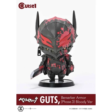 Berserk Cutie1 PVC Figure Guts Berserker Armor (Phase 3) Bloody Ver. 12 cm