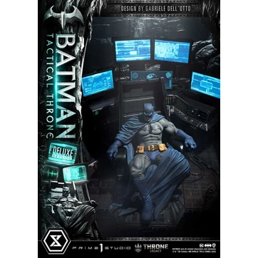 DC Comics Throne Legacy Collection Statue 1/3 Batman Tactical Throne Deluxe Bonus Version 57 cm